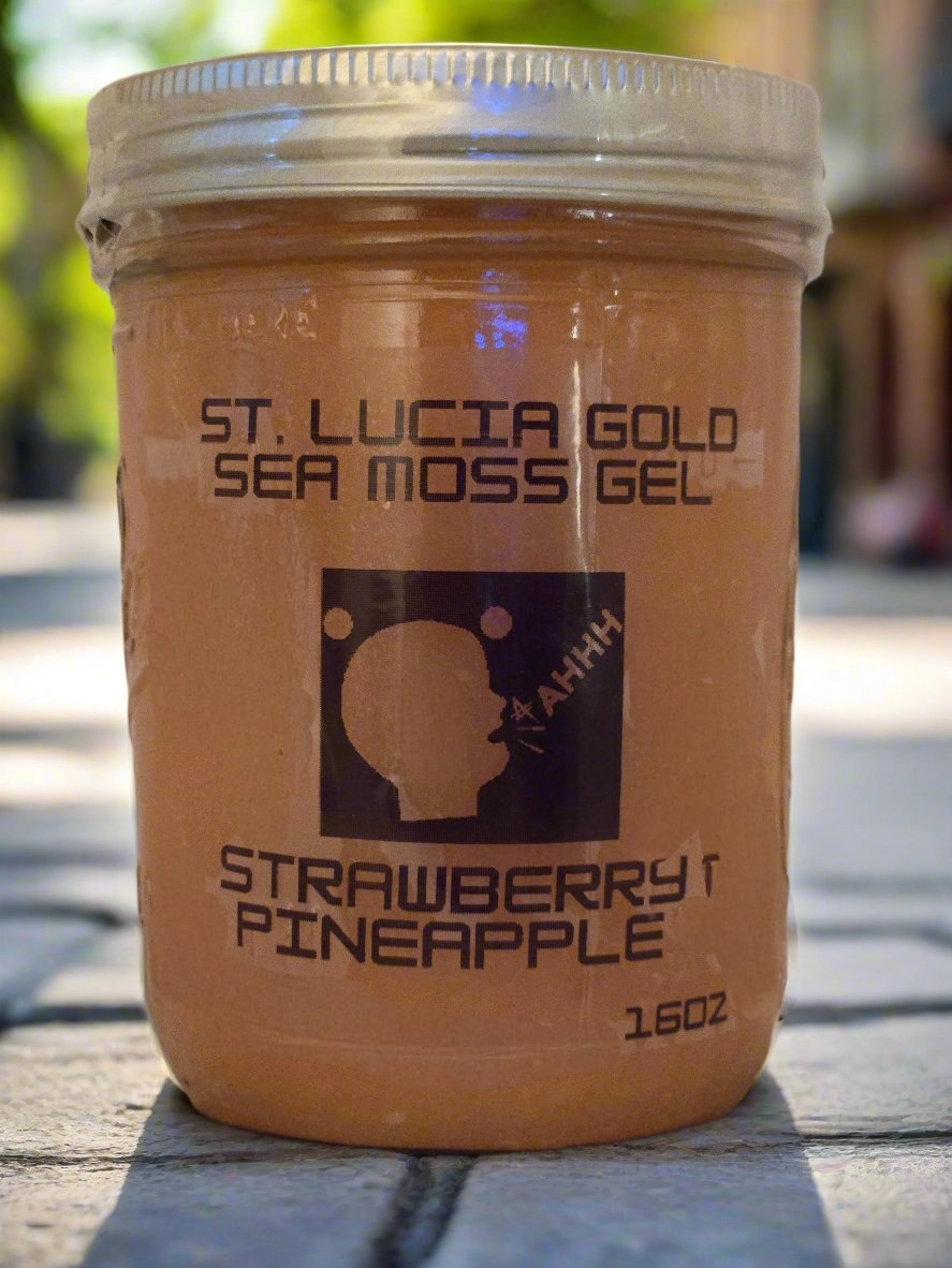 ST. LUCIA GOLD SEA MOSS GEL (16oz- 45oz)