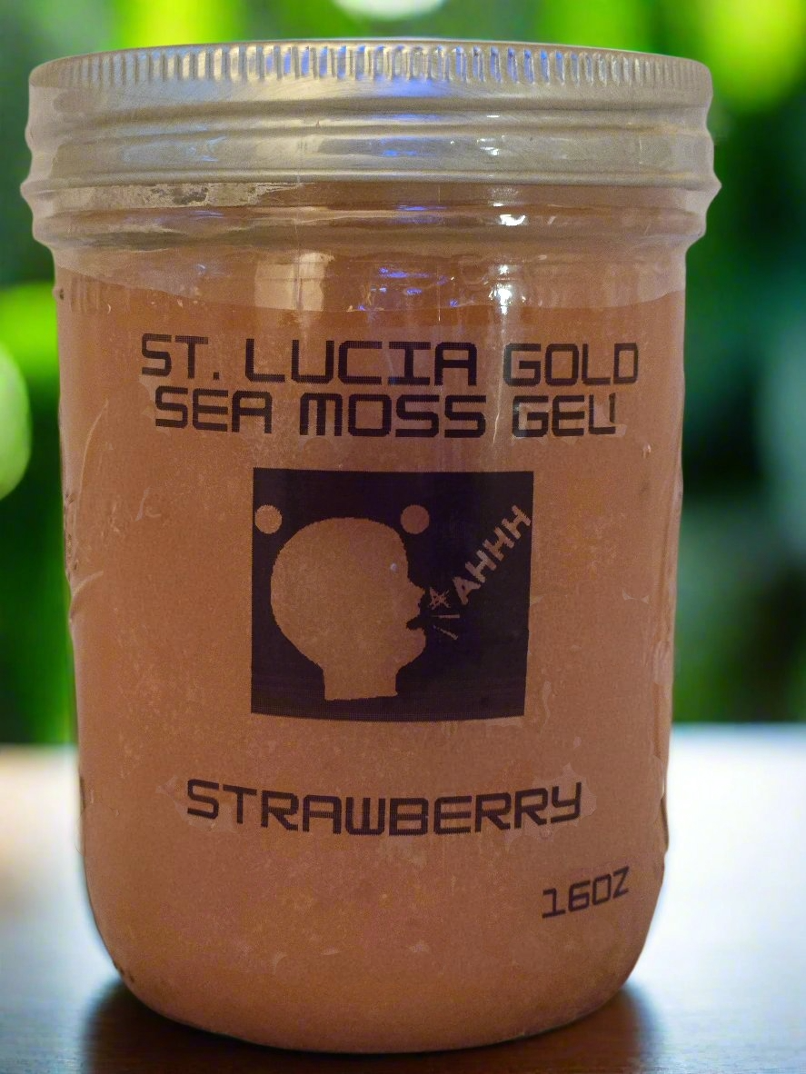 ST. LUCIA GOLD SEA MOSS GEL (16oz- 45oz)
