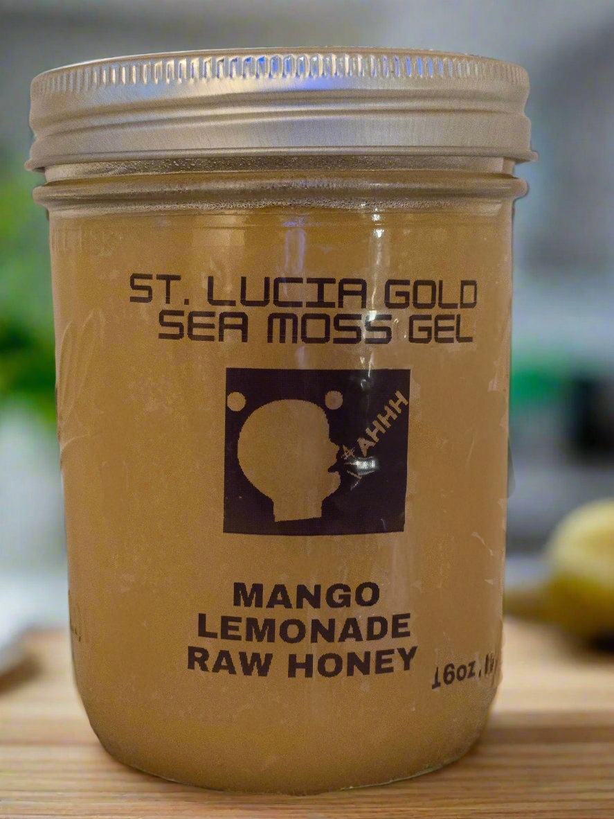 ST. LUCIA GOLD SEA MOSS GEL (16-45 oz)