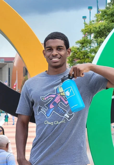 AHHH HYDRO BLUE WATER BOTTLE