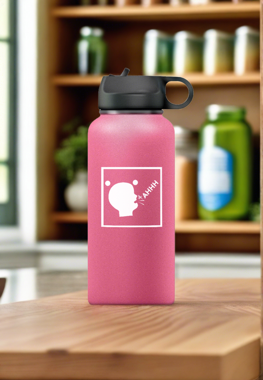 AAHHH PINK WATER BOTTLES